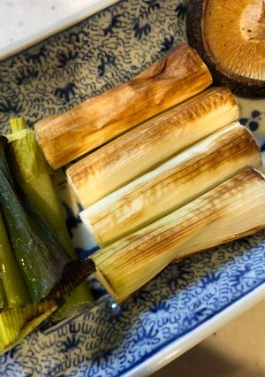 長葱と椎茸のオーブントースター焼き-レシピのメイン写真