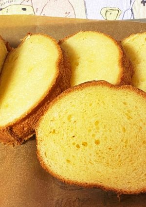 トヨ型で甘くて濃厚なブリオッシュ食パン-レシピのメイン写真