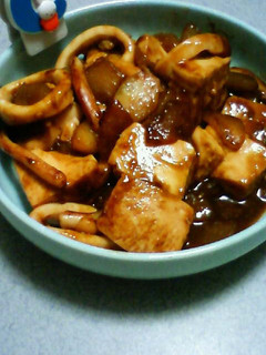 ♪イカと豆腐のオイスター炒め♪-レシピのメイン写真