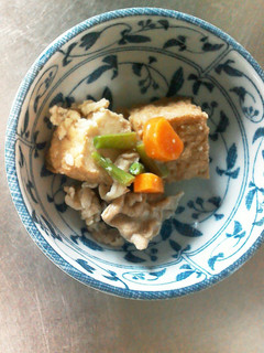 厚揚げと豚肉の煮物-レシピのメイン写真