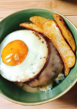 【ヘルシオ】ロコモコ丼-レシピのメイン写真