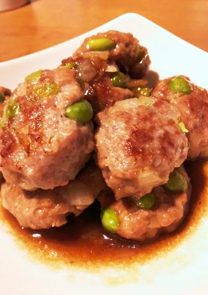 美味いっ！栄養満点！枝豆バーグ-レシピのメイン写真