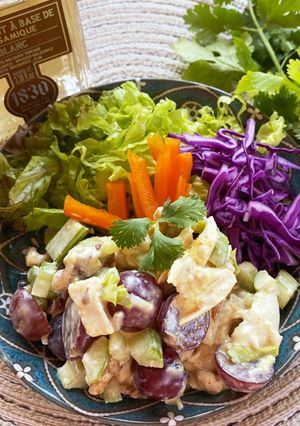 カレー風味のチキンサラダ☆-レシピのメイン写真