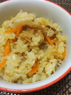 【龍愛】味付けあげの炊き込みご飯-レシピのメイン写真