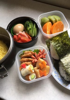 高校男子お弁当 1.7.24-レシピのメイン写真