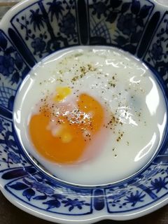 レンジで目玉焼き-レシピのメイン写真