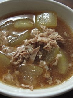 冬瓜と豚肉の煮物-レシピのメイン写真