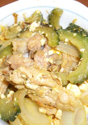 カレー風味のゴーヤチャンプルー-レシピのメイン写真
