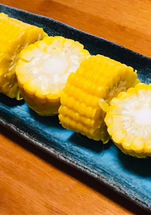 ひと味ちがう♡白だし風味のとうもろこし-レシピのメイン写真