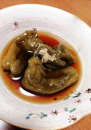 めんつゆでお手軽！丸ごとピーマンの煮浸し-レシピのメイン写真