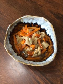 お弁当のおかずに!切り干し大根の煮物-レシピのメイン写真