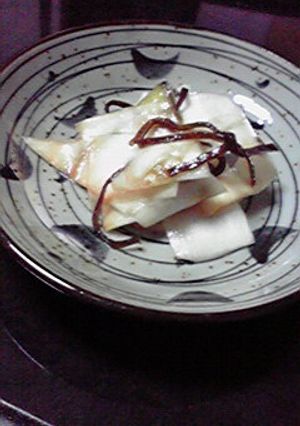 大根の皮で♪簡単浅漬け-レシピのメイン写真