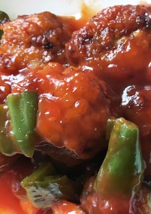 肉団子甘酢あんかけ-レシピのメイン写真