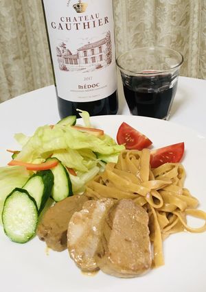 ごちそう豚ひれ肉のみそクリーム煮-レシピのメイン写真