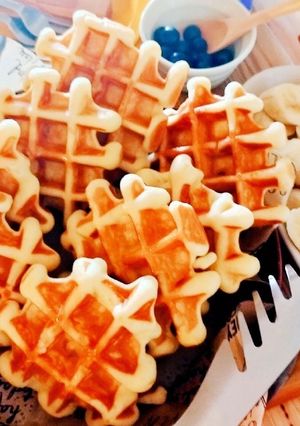 一晩低温発酵で絶品☆本格ベルギーワッフル-レシピのメイン写真