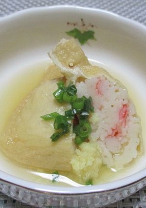 おひとりさまの温でも冷でもそうめんで袋煮-レシピのメイン写真