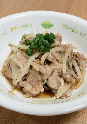簡単♥豚バラもやしポン酢♪-レシピのメイン写真