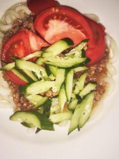 しょうがとポン酢DEあんかけ冷やしうどん-レシピのメイン写真