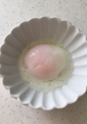 簡単に温泉卵-レシピのメイン写真