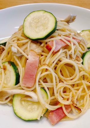 宗田だしワンパン和風パスタ-レシピのメイン写真