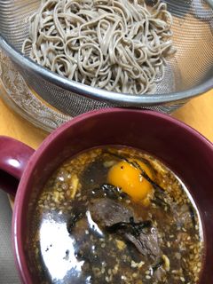 コストコのプルコギビーフざる蕎麦-レシピのメイン写真