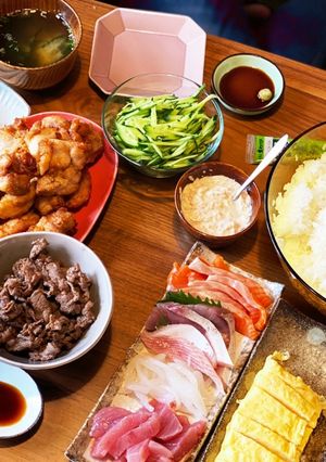 手巻き寿し-レシピのメイン写真
