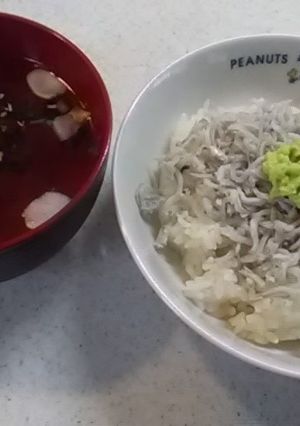 しらすなめ茸わさび丼-レシピのメイン写真