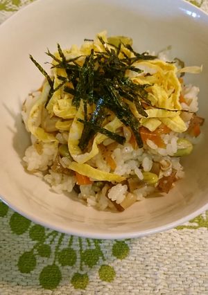 ちゃっちゃっと五目寿司-レシピのメイン写真