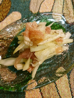 セロリと生ハムの和え物-レシピのメイン写真