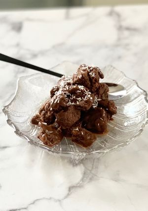 ヴィーガンチョコアイス-レシピのメイン写真