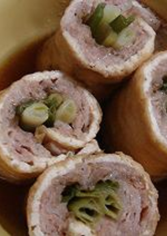 お揚げでじゅわっと豚肉巻き-レシピのメイン写真