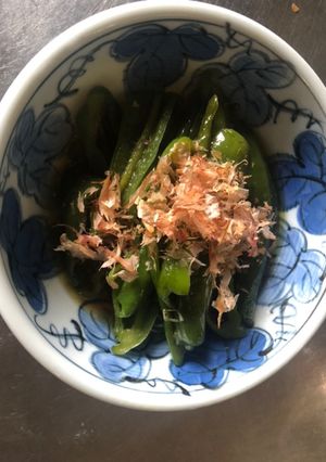 ピーマンの揚げ出し風-レシピのメイン写真