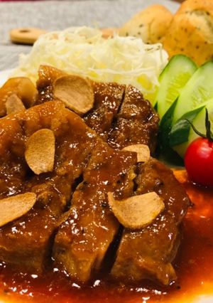 ソースが美味しい♡!柔らかトンテキ-レシピのメイン写真