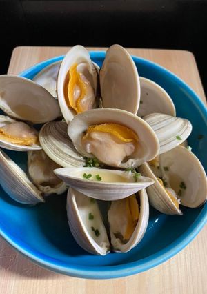 ホンビノスの酒蒸し-レシピのメイン写真