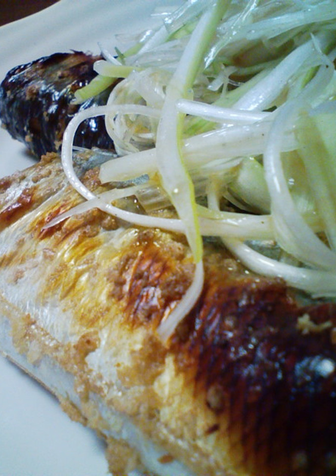 サンマの塩焼きネギのっけ-レシピのメイン写真