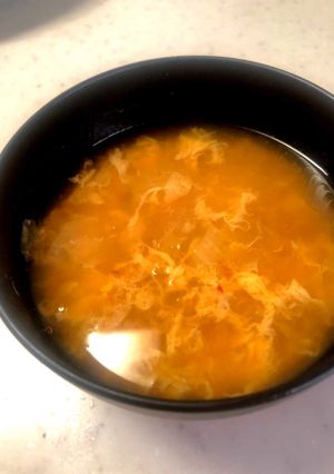 キムチで作る即席酸辣湯の作り方-レシピのメイン写真