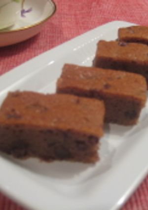 簡単あずきケーキ-レシピのメイン写真