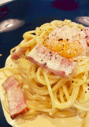 失敗しない濃厚カルボナーラ♪-レシピのメイン写真