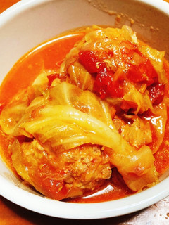 キャベツたっぷりトマト煮込み-レシピのメイン写真