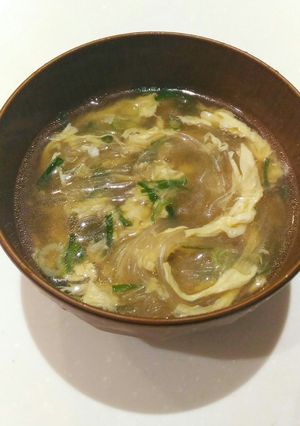 シンプルで美味しい春雨スープ-レシピのメイン写真