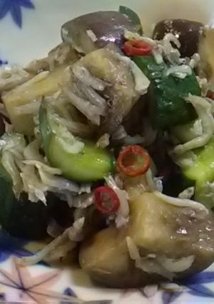 夏野菜としらすの白だし漬け-レシピのメイン写真
