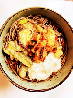 ☆天ぷら蕎麦☆-レシピのメイン写真