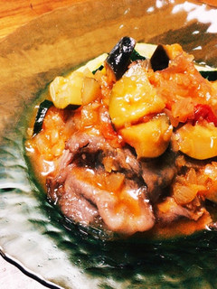 ラタトゥイユリメイクのアレンジ素麺-レシピのメイン写真