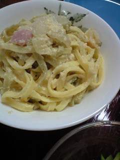 卵のクリームパスタ-レシピのメイン写真