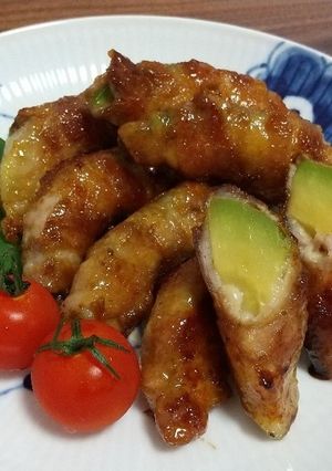アボカドのチーズイン肉巻き-レシピのメイン写真