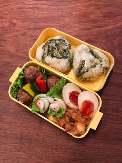 お弁当・・・112佃煮のおにぎり-レシピのメイン写真