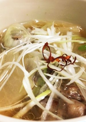 【圧力鍋】IHであっさりテールスープ-レシピのメイン写真