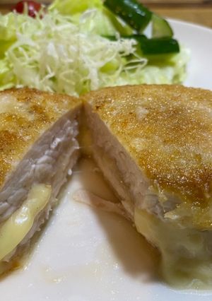 鶏胸肉のダブルチーズカツレツ-レシピのメイン写真
