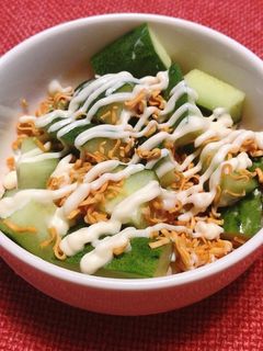 無限キュウリwithチキンラーメン-レシピのメイン写真