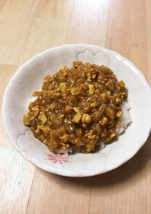 ズッキーニ大量消費！水なしドライカレー-レシピのメイン写真
